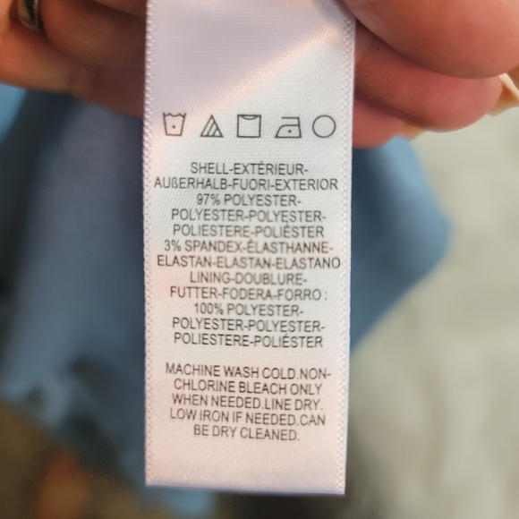 DRESS THE POPULATION SEA BREEZE SKY BLUE JODI EVENING MERMAID GOWN WOMEN… - Picture 5 of 16